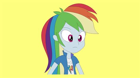 How To Draw Friendship Games Rainbow Dash Mlp Equestria Girls Step By