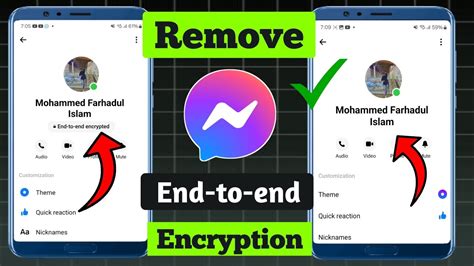 How To Remove End To End Encryption In Messenger How Do I Turn