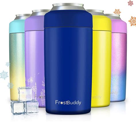 Frost Buddy Universal 2 0 5 Sizes In 1 Insulated Can Cooler Stainless Steel Can