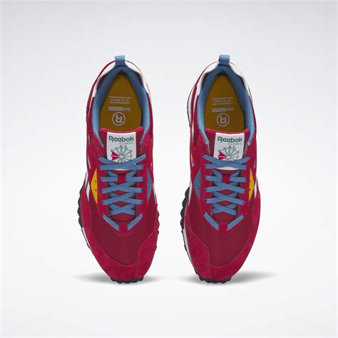 Lx2200 Shoes In Flash Red Flash Red Chalk Reebok Official Uk