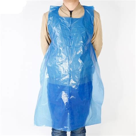 Supply Disposable Waterproof Pe Apron Wholesale Factory Hubei Yi Ya