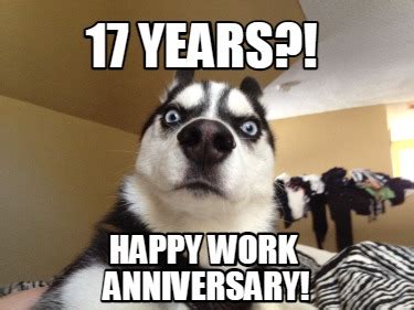 Funny Happy Work Anniversary Meme