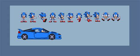 New custom modgen sonic sprites by SonicFanSheet on DeviantArt