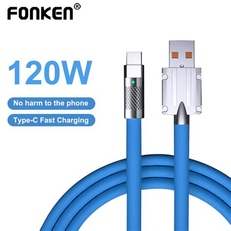 Cheap Fonken W A Super Fast Charge Type C Charge Cable Quick Charge