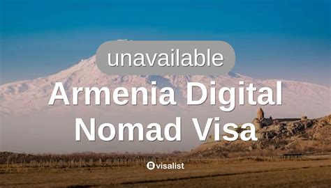 Armenia Digital Nomad Visa For Kenya Citizens Visa List