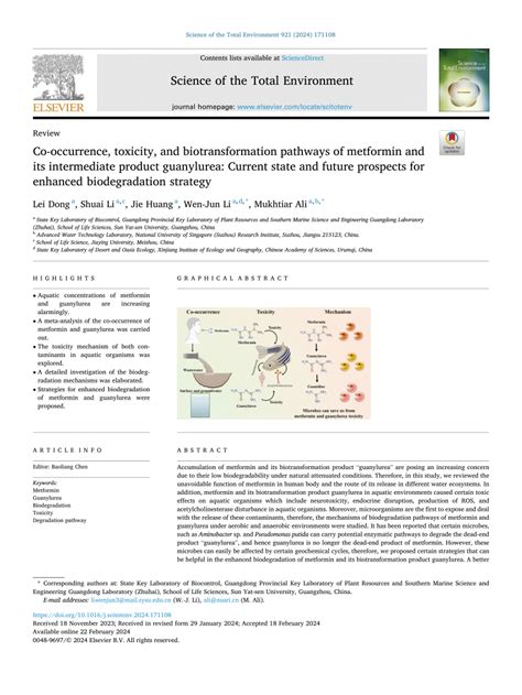 Pdf Co Occurrence Toxicity And Biotransformation Pathways Of