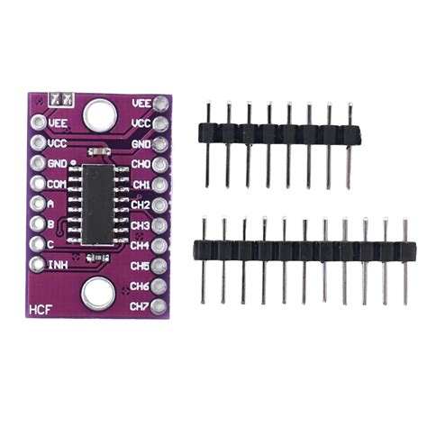 SUNHUFA 74HC4051 CD4051 Single 8 Channel Analog Multiplexer