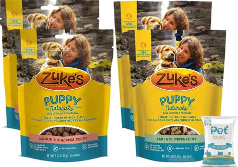 4 Pack Zukes Mini Naturals Healthy Moist Dog Training