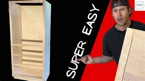 How To Make Cabinets The Easy Way Youtube