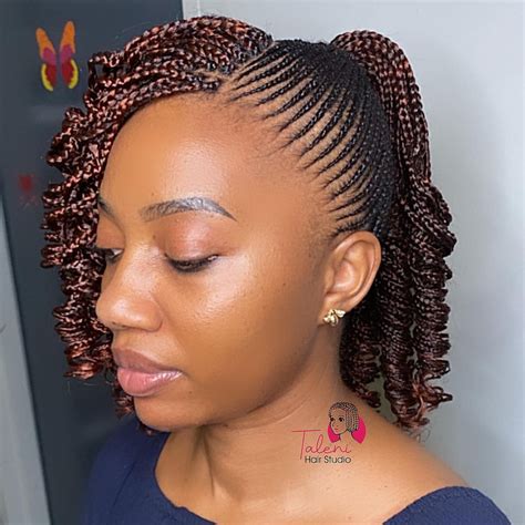 Pin By Taleni On Up Do Braids Bola Cornrows Braids For Short Hair