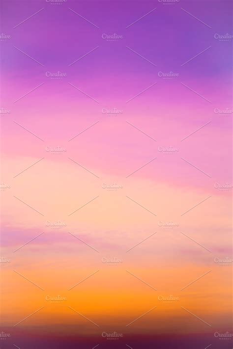 Sky During Evening Stock Photo Containing Gradient And Evening Nature