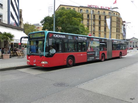 Vb Biel Mercedes Citaro Nr Be Unterwegs Auf Der Linie In