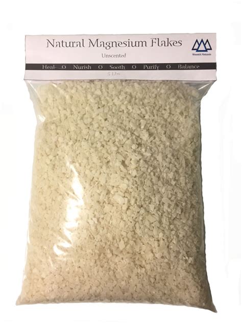 Magnesium Flakes - Wasatch Naturals