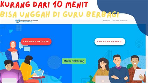 Cara Unggah Di Guru Berbagi Ppldaljab Youtube