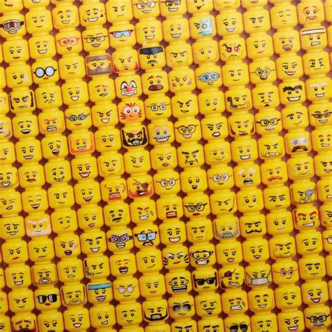 LEGO MINIFIGURE FACES PUZZLE 1000 PC - THE TOY STORE