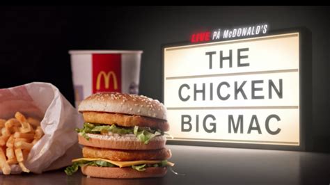 Mcdonald S Just Announced A Chicken Big Mac There S Only One Problem