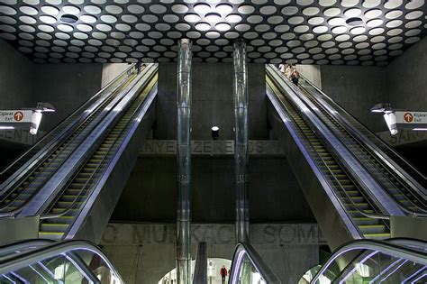 Budapest Metro Line 4 Rakoczi Square Station 1 Budapest Hungary