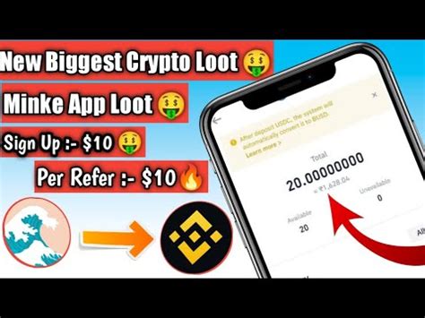 Minke App Loot Sign Up Per Refer Instant Payment New