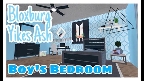 Bloxburg | Boy's Bedroom ~ Read Desc - YouTube