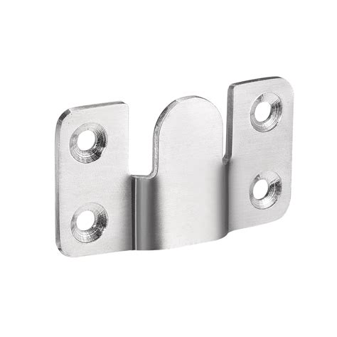 Uxcell X Mm Flush Mount Bracket Stainless Steel Polishing Pack