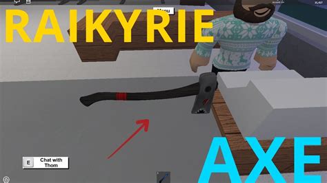 Lumber Tycoon How To Get Rukiry Axe Youtube