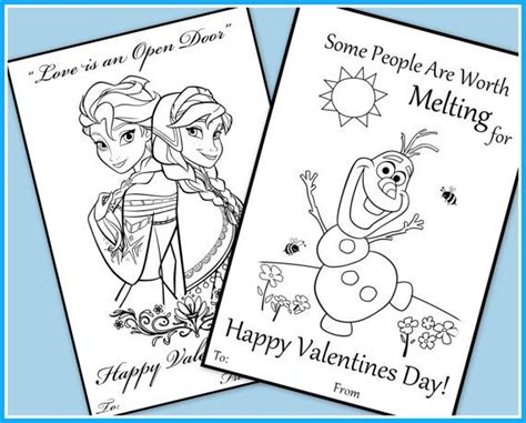 45 Best Ideas For Coloring Frozen Valentine Coloring Pages