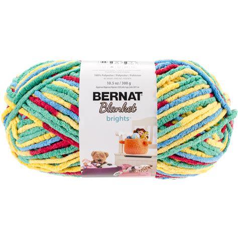 Bernat Blanket Brights Big Ball Yarn