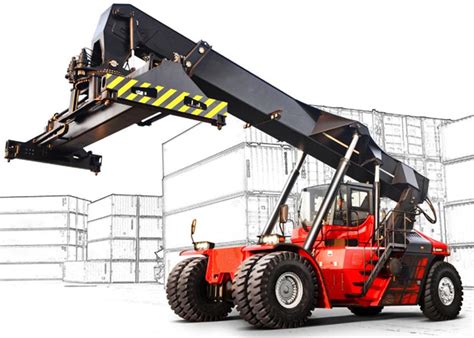 Container Reach Stacker Mesin Aicrane