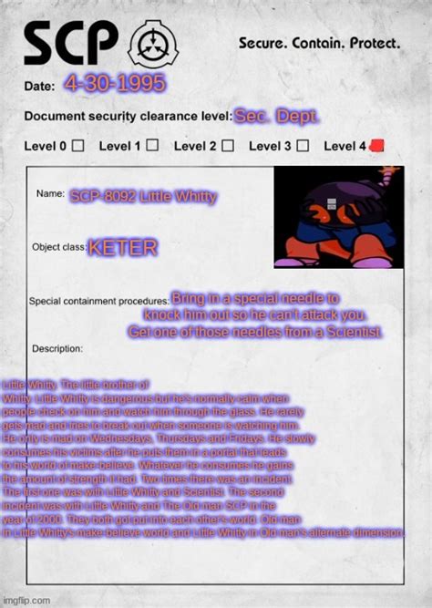 Scp Document Imgflip