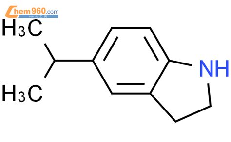 65826 96 2 2 3 二氢 5 1 甲基乙基 1H 吲哚 9ci 化学式结构式分子式mol 960化工网