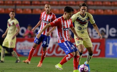 En Vivo Atlético San Luis Vs América Transmisión Minuto A Minuto Por La Jornada 7 De La Liga Mx