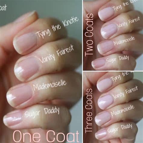 Essie Sheer Pink Comparison Sheer Nails Essie Nail Polish Essie Nail