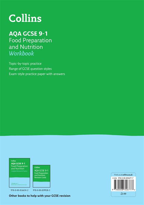 Collins Gcse Grade Revision Wjec Eduqas Gcse Food Preparation