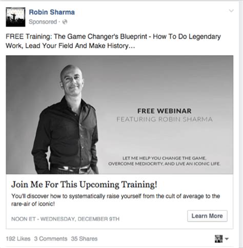 30 Webinar Ads Examples For Best Practices Inspiration