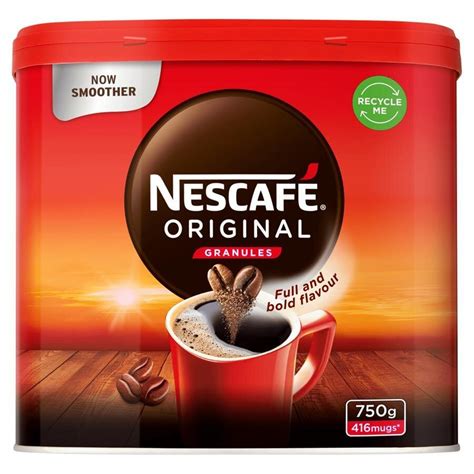 Buy NescafÉ Original Instant Ground Coffee Granules 750 G Tin Avansas®