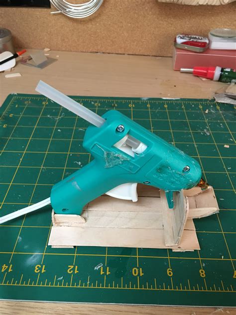 Pin On Diy Hot Glue Gun Stand Popsicle Sticks