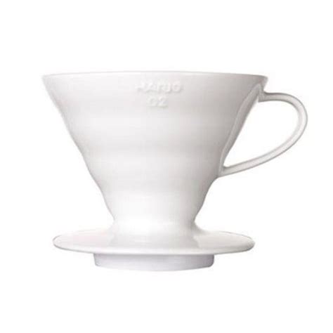 Hario VDC 02W V60 Ceramic Coffee Dripper White Coffee Dripper White