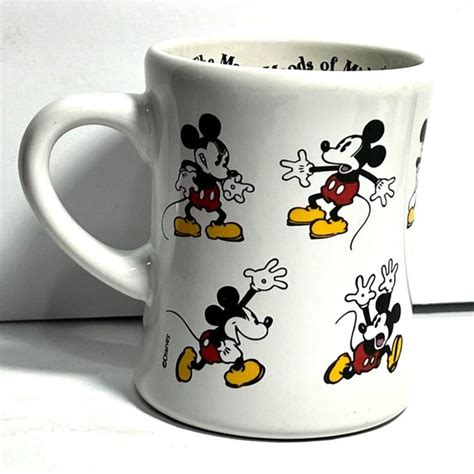 Disney Dining Disney Store Mickey Mouse Mug Cup The Many Moods Of