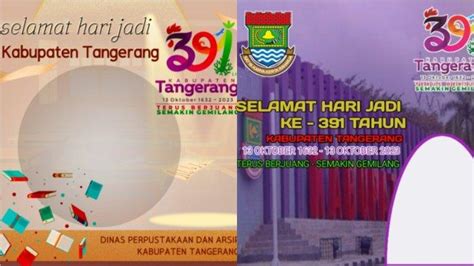 Kumpulan Link Twibbon Hut Kabupaten Tangerang Ke Pasang Dan