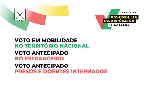 Voto Antecipado E Voto Em Mobilidade