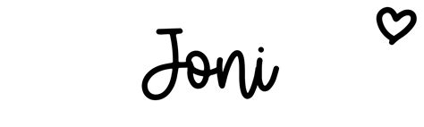 Joni - Name meaning, origin, variations and more