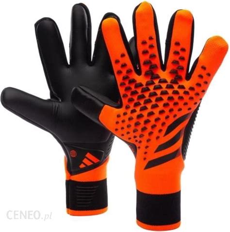 Adidas Rękawice Bramkarskie Predator Pro pomarańczowo czarne HN3349