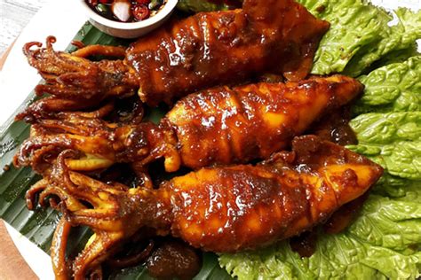 Resep Cumi Bakar Teflon Anti Alot Dan Bikin Kalap Makan Begini Cara