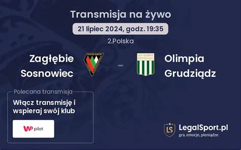 Zag Bie Sosnowiec Olimpia Grudzi Dz Gdzie Ogl Da Mecz