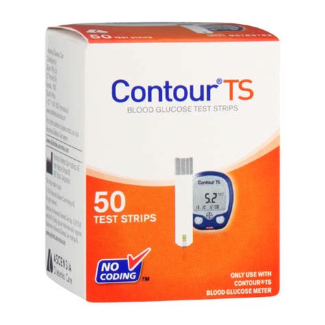 Contour Ts Diabetic Blood Glucose Test Strips Strips Rosheta