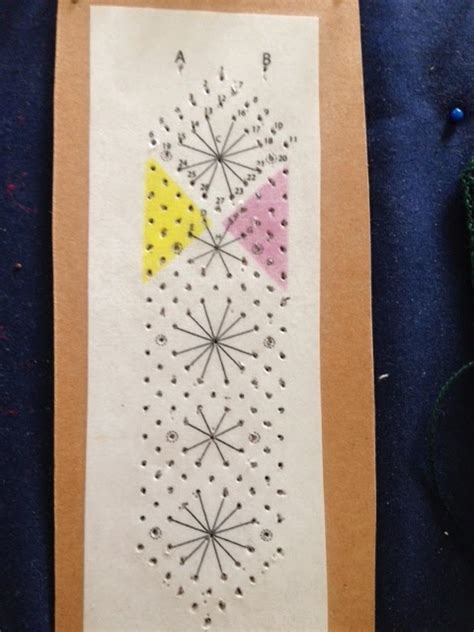 The Lincoln Log Bobbin Lace Progress