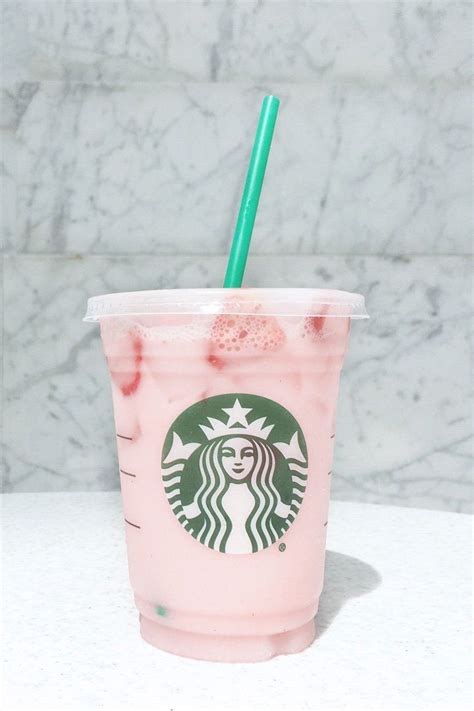 I Tried The Starbucks Drink That Tastes Just Like Pink Starbursts