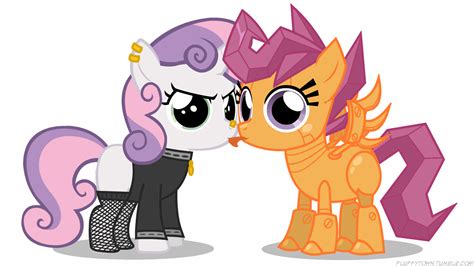 Sweetie Belle X Scootaloo