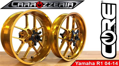 Overview Of 2004 2014 Yamaha R1 Carrozzeria Forged Wheels By Core Moto