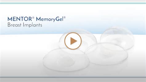 Mentor Implants Memorygel® Xtra Breast Implants Enhance